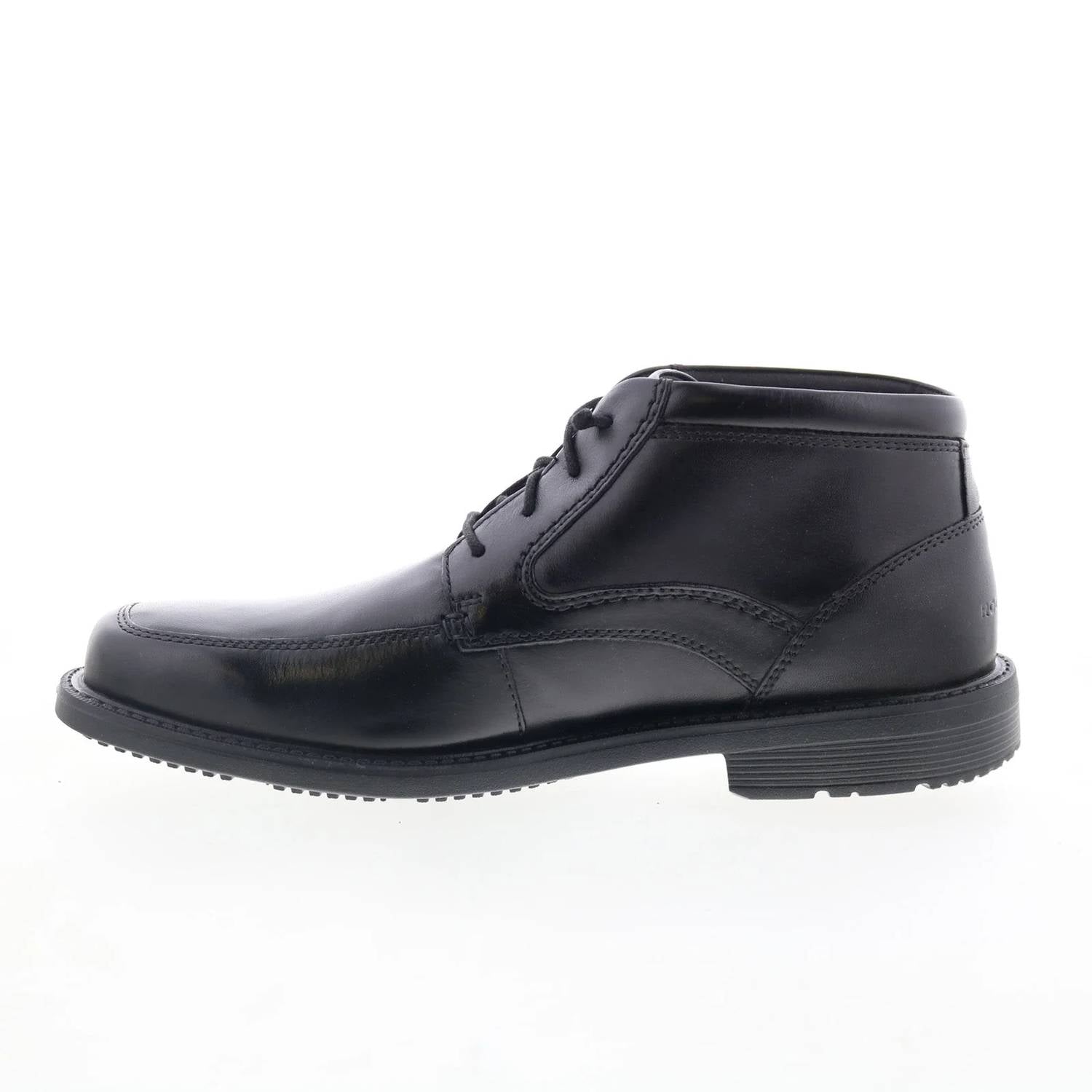 ROCKPORT Men's Leader 2 Leather Chukka Boots in black - men's boots - alternate view