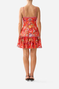 Camilla - Tie Front Short Dress