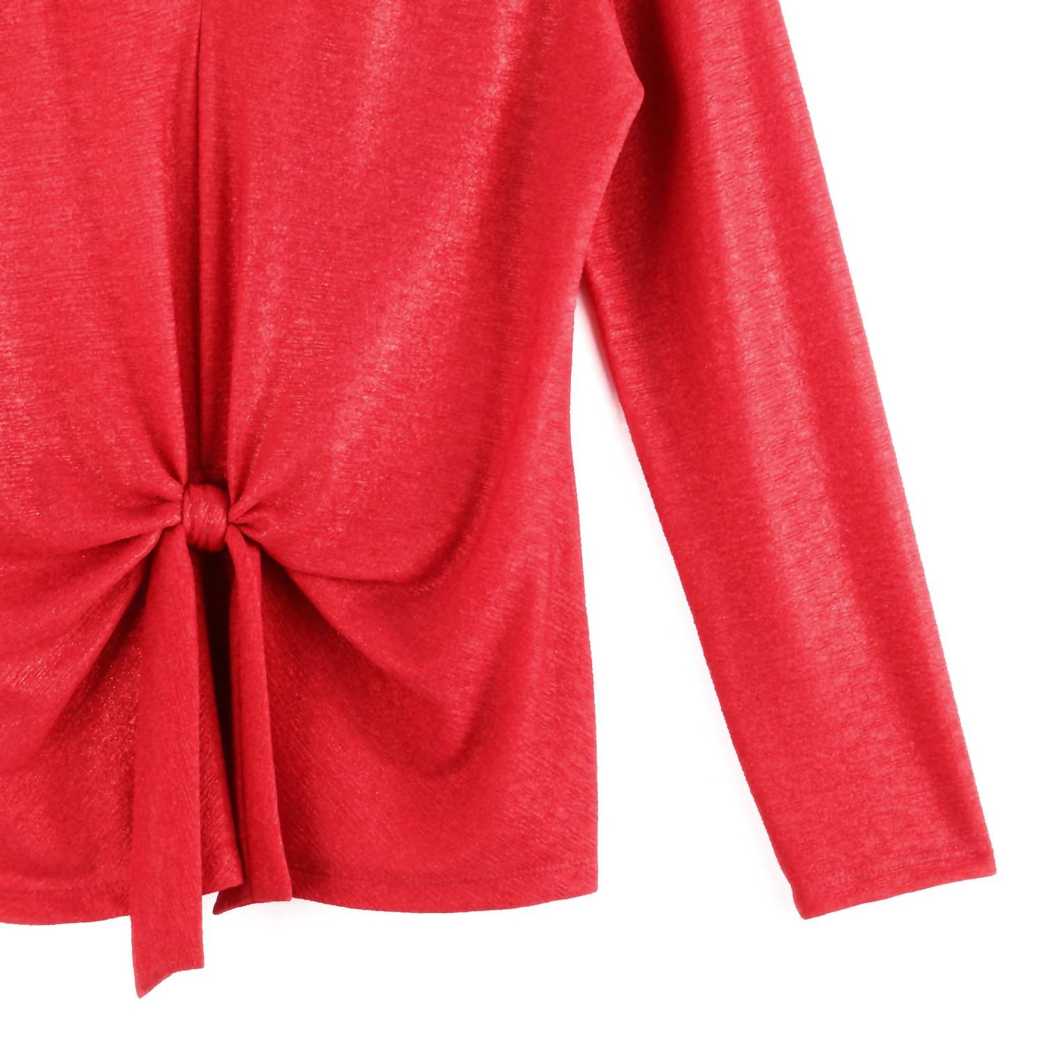 Clara Sunwoo - V-neck Center Front Tie Top