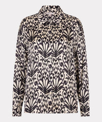 Esqualo - Blyra Oversized City Sign Blouse