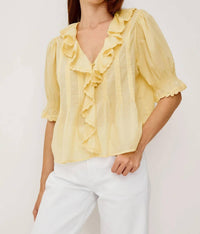 Rails - Bloom Ruffle Top
