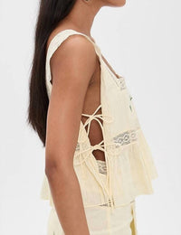 For Love & Lemons - Jolene Embroidered Top