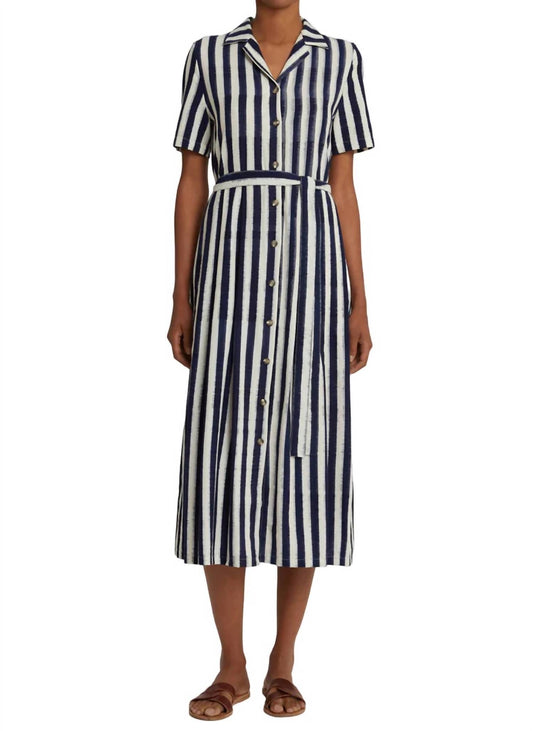 Emporio Sirenuse - Claudia Ikat Stripes Dress