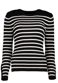 Bishop + Young - Women's Stripe Long Sleeve Sweater