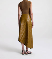 A.L.C. - Tracy Vegan Leather Maxi Skirt