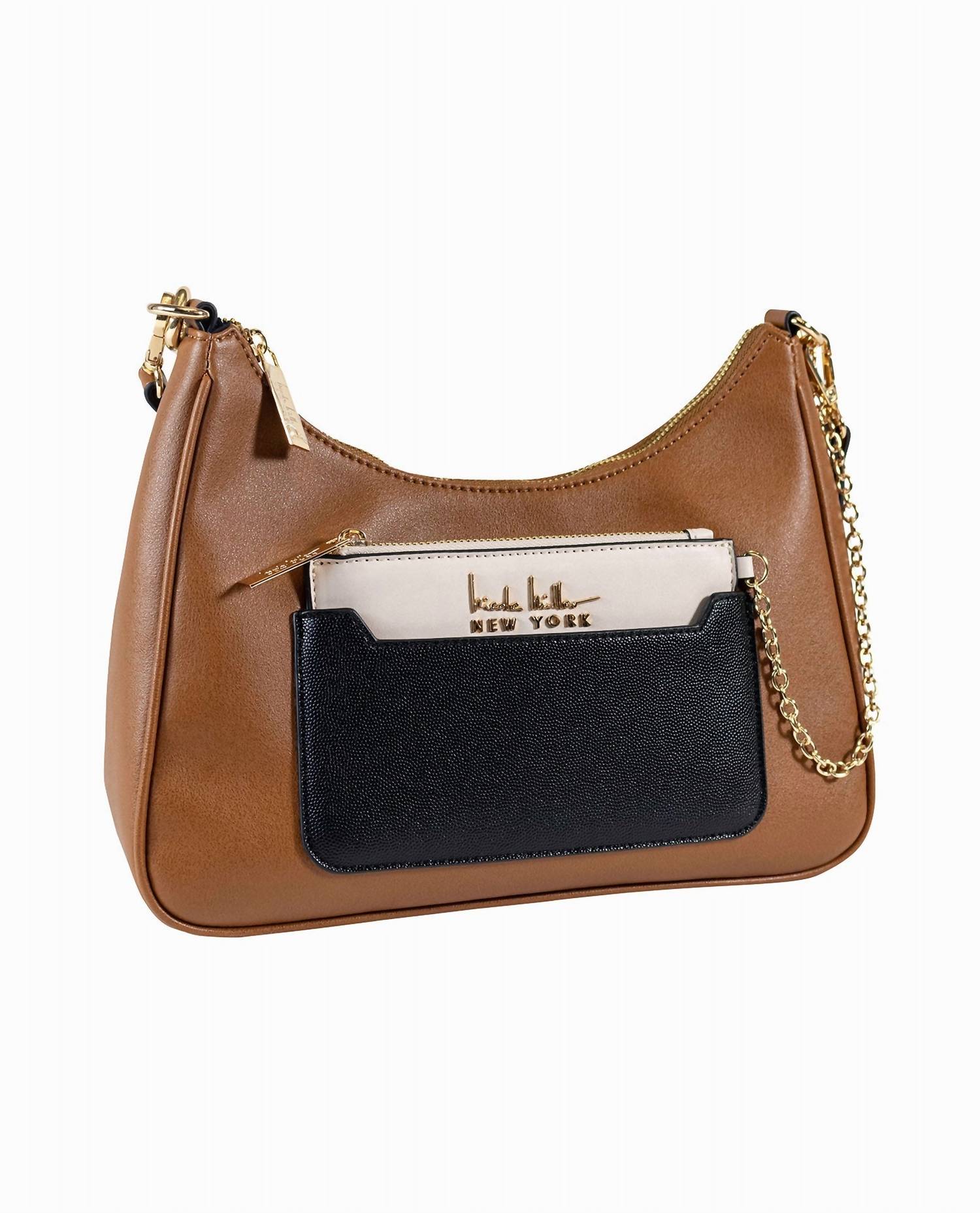 Nicole Miller - Women's Crossbody Shoulder Bag With Coin Pouch