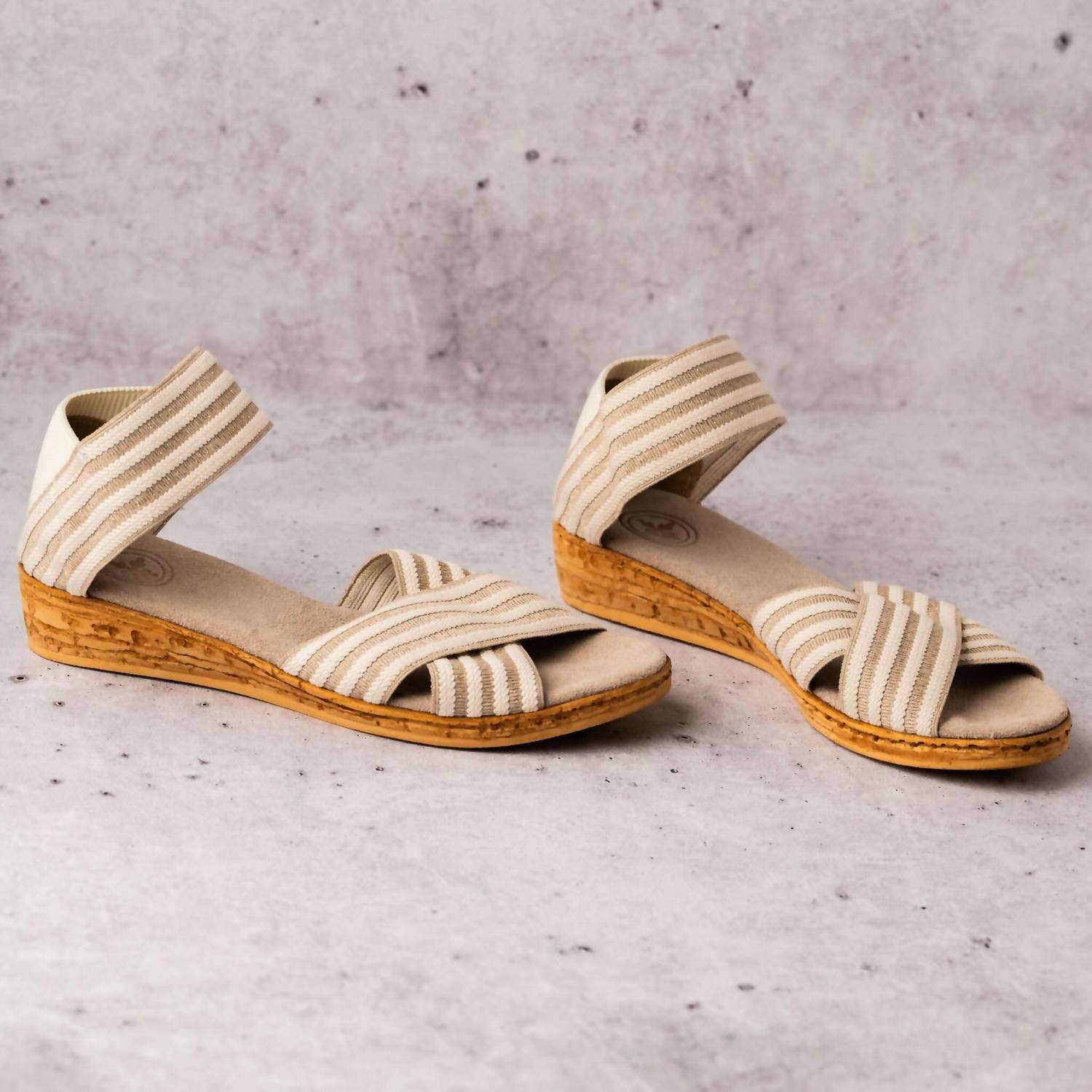 Charleston Shoe Co. - Women's Low Wedge Sandal