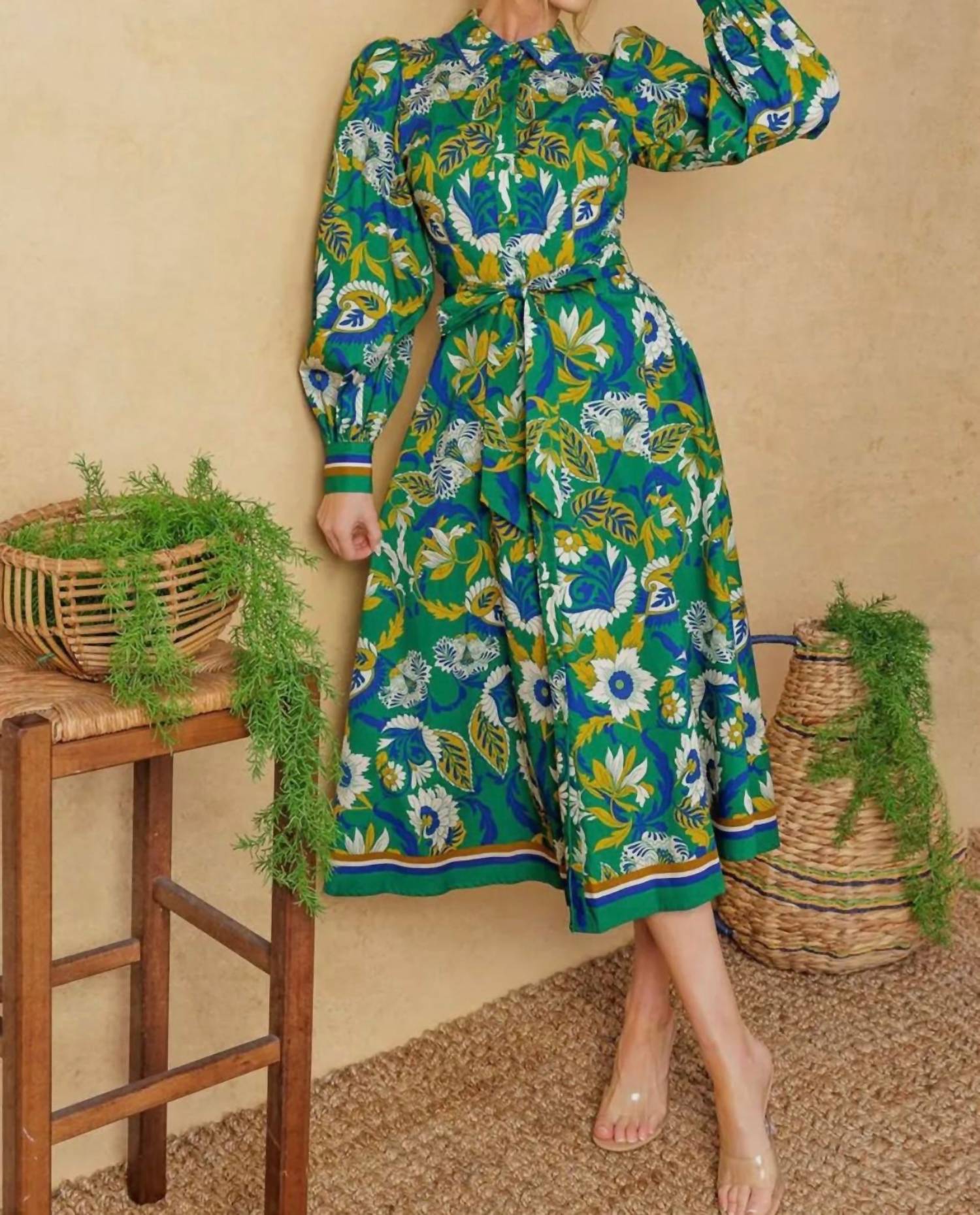 Flying Tomato - Floral Midi Dress