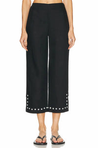 Staud - Pre-loved Women's Piha Linen Pant