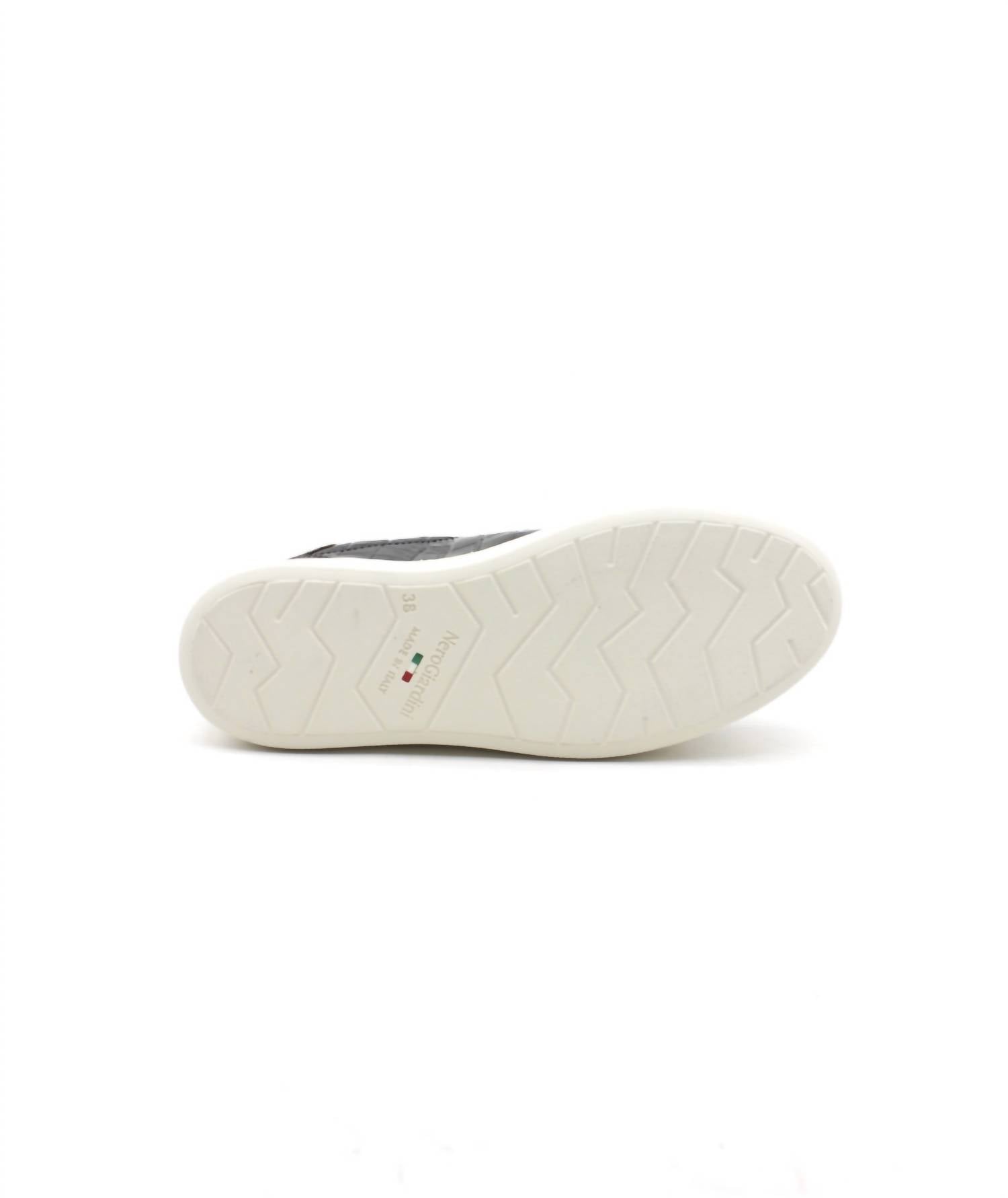 Nerogiardini - Women's Zeus Zipper Sneaker