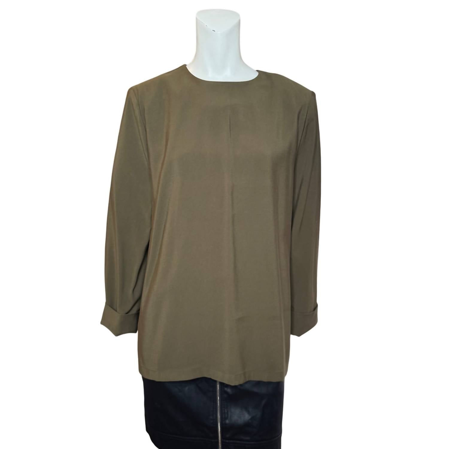 Grey Lab - Women's Long Sleeve Round Neckline Shirt