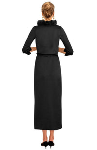 Gretchen Scott - Ruffneck Solid Dress