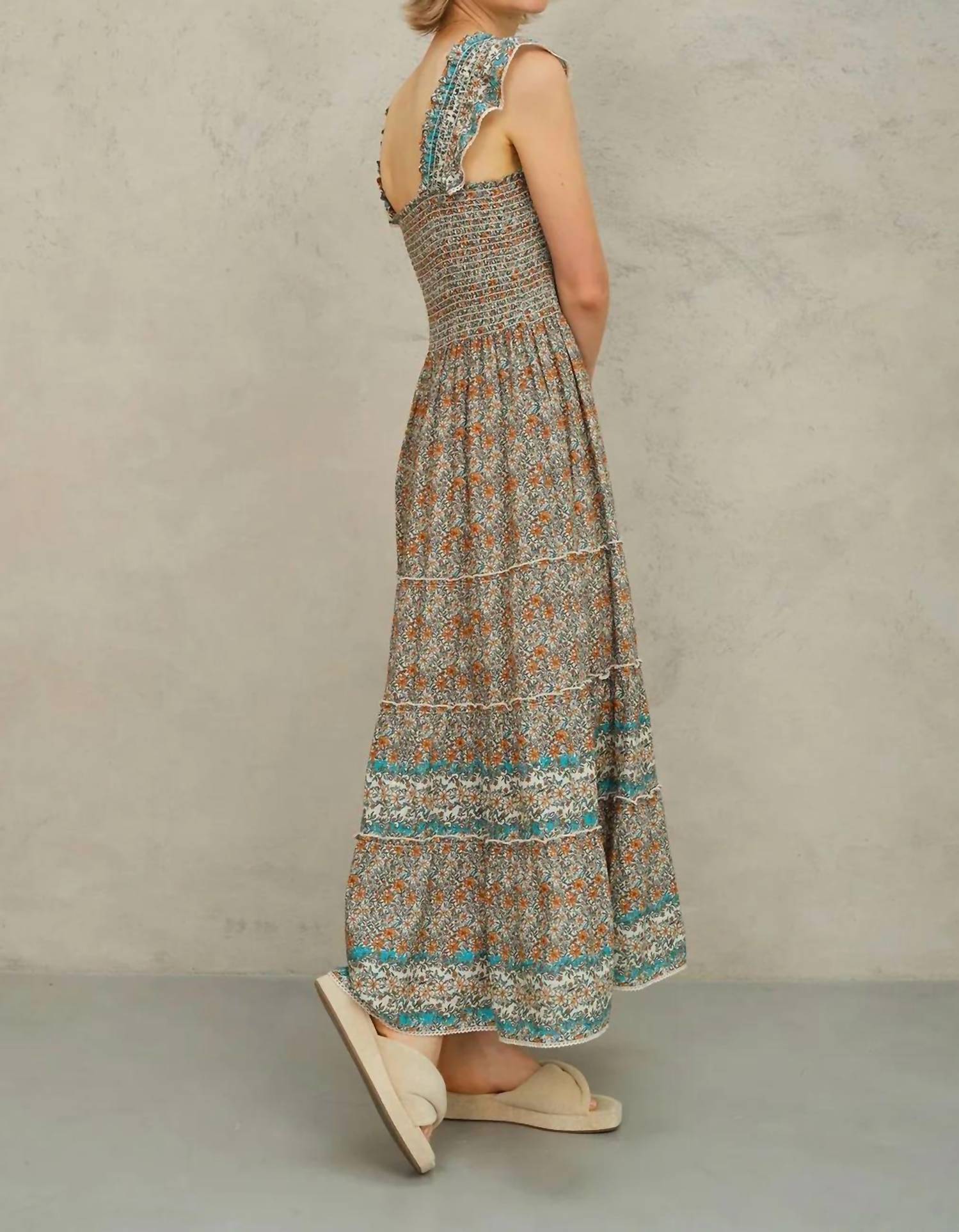 M.A.B.E. - Jaci Floral Maxi Dress