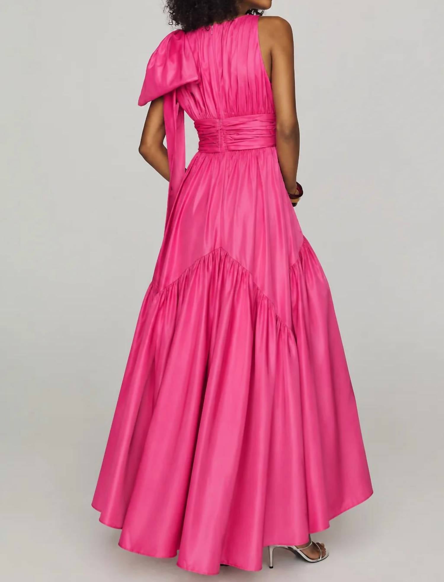 Hutch - Selba Bow Evening Gown