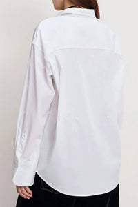 Good American - POPLIN OVERSIZED SHIRT