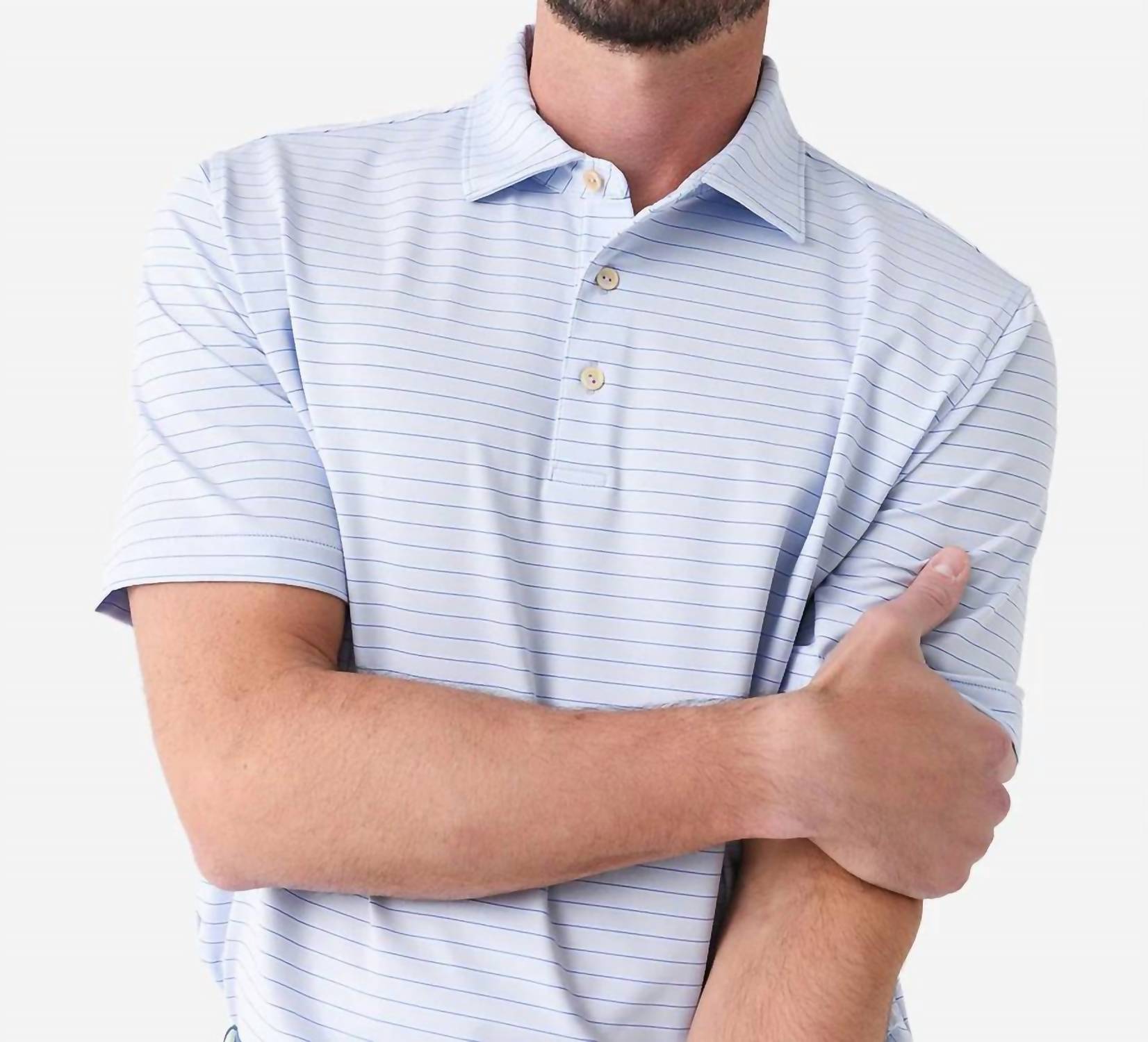 Peter Millar - Crown Sport Drum Performance Jersey Polo Shirt