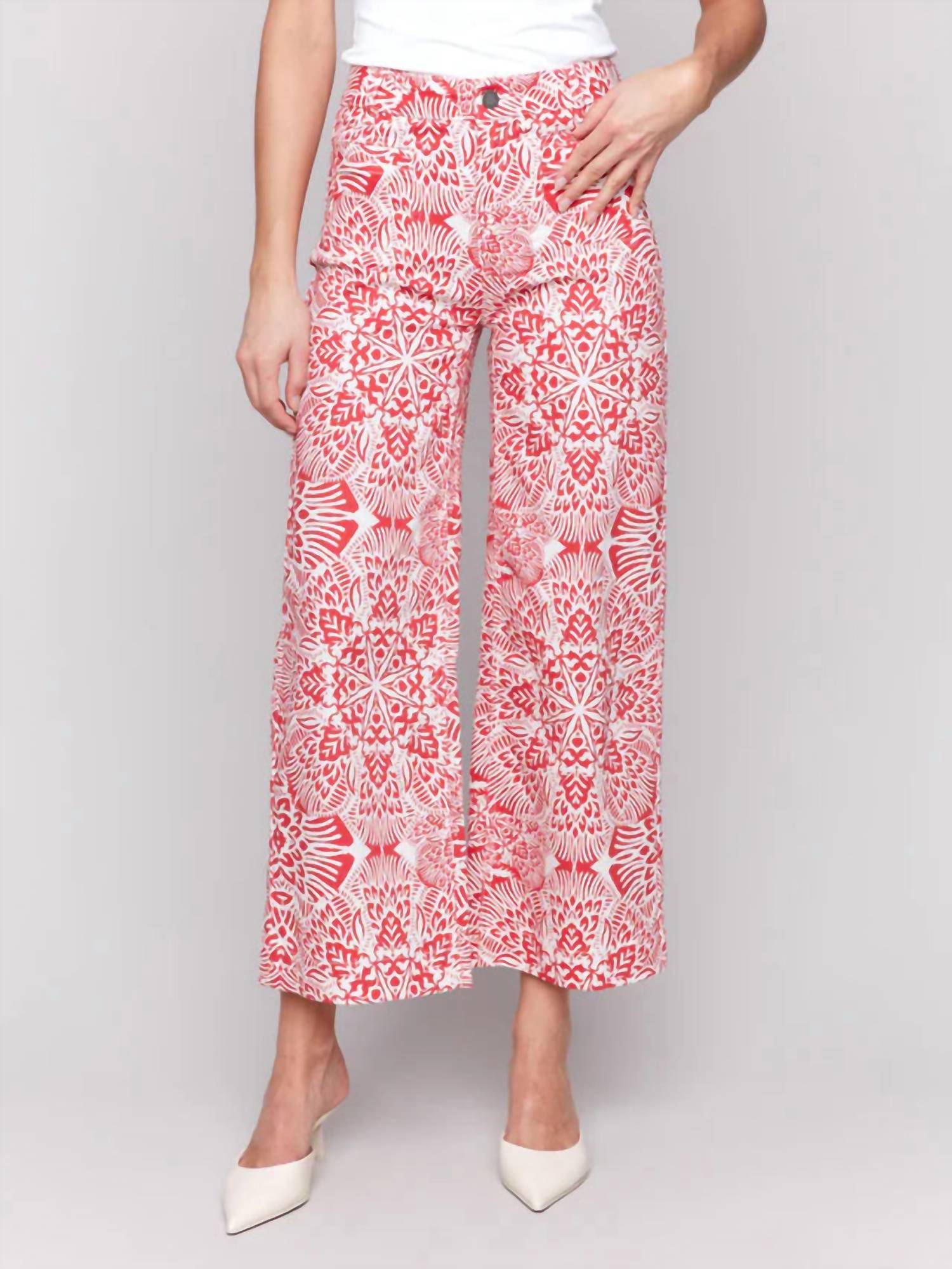 Charlie B - Printed Flare Pant