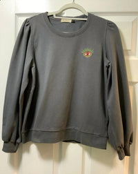 Nicole Miller - WOMEN EVIL EYE CREWNECK SWEATSHIRT