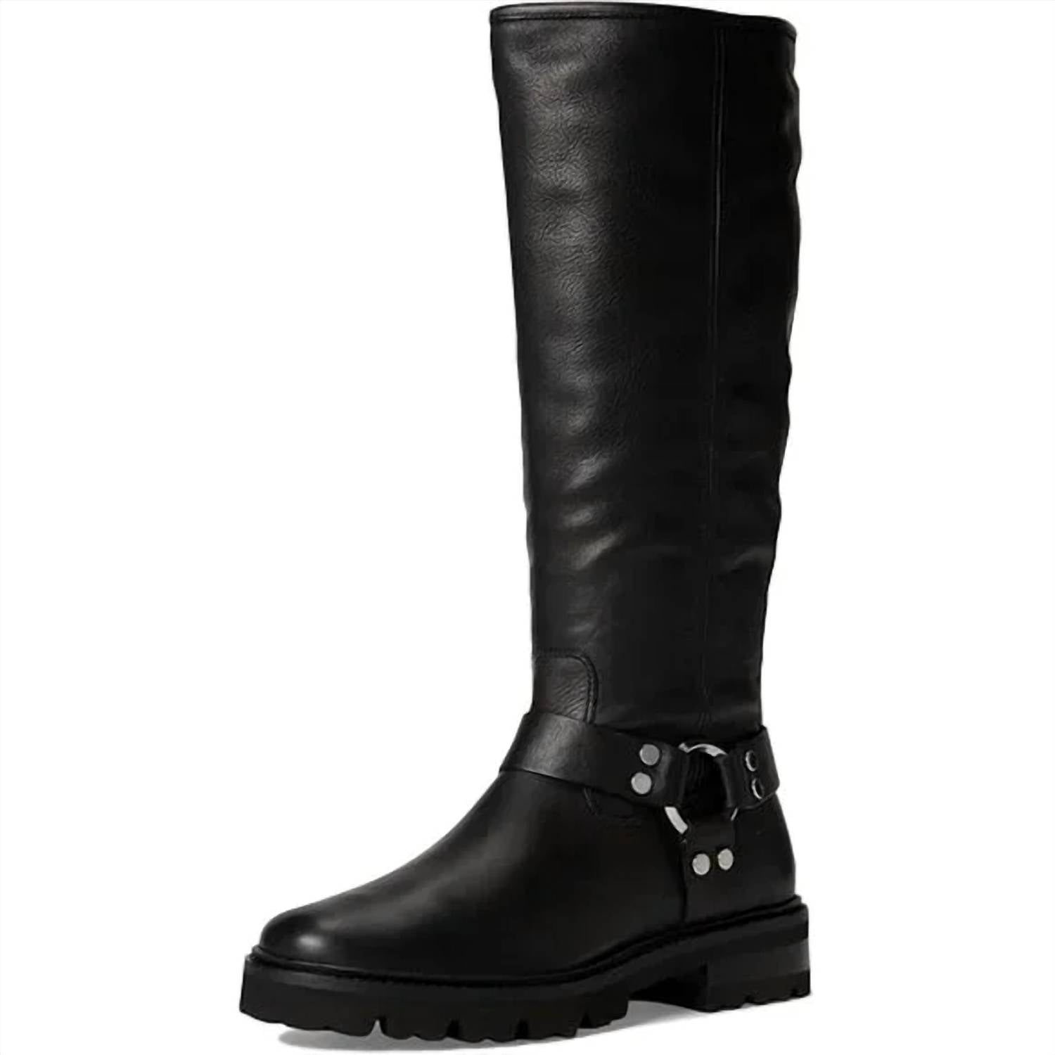 Frye - Women's Harness Tall Leather Zip-up Boots