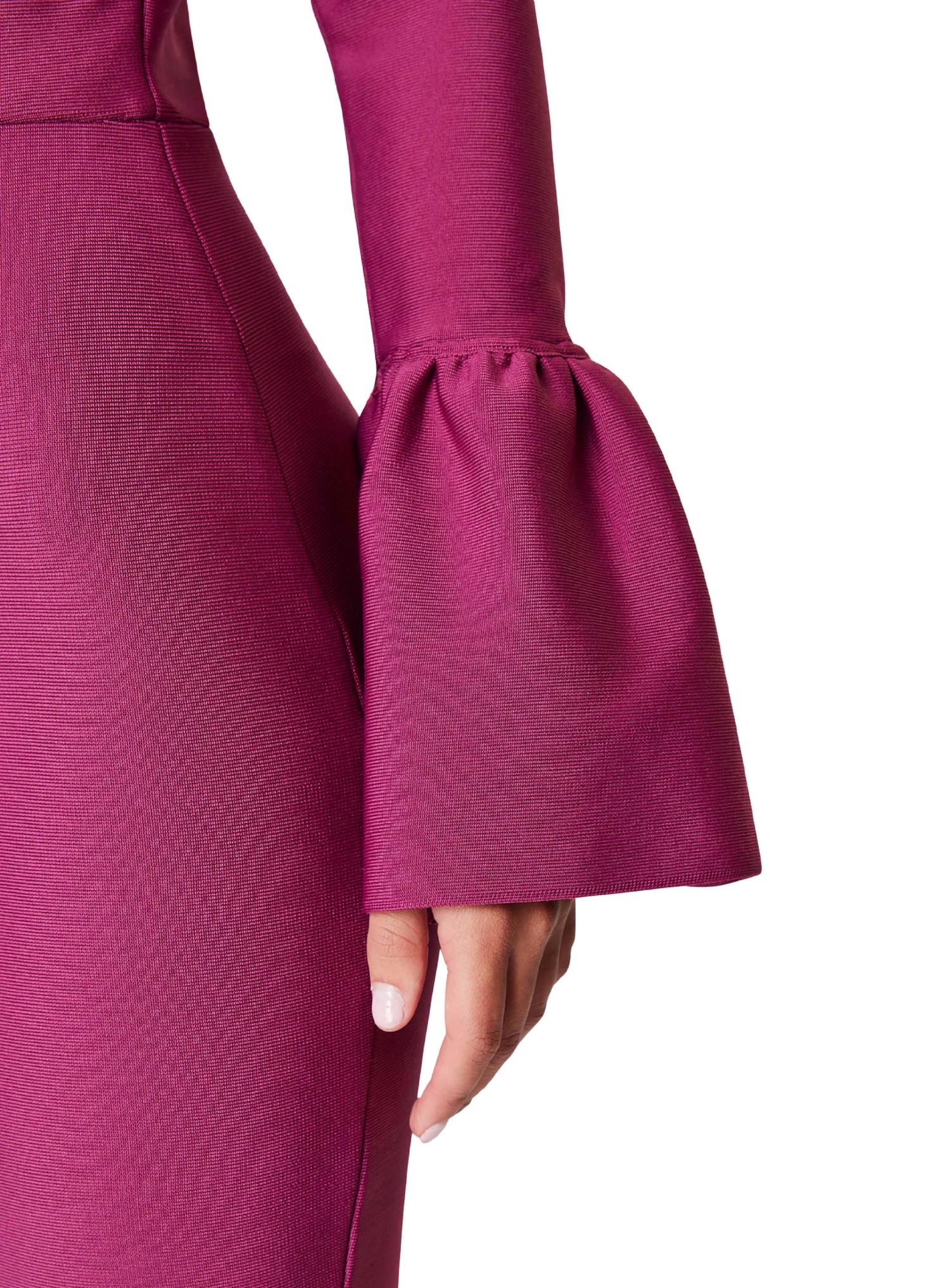 Elliatt - Ella Off-shoulder Bell Sleeve Gown