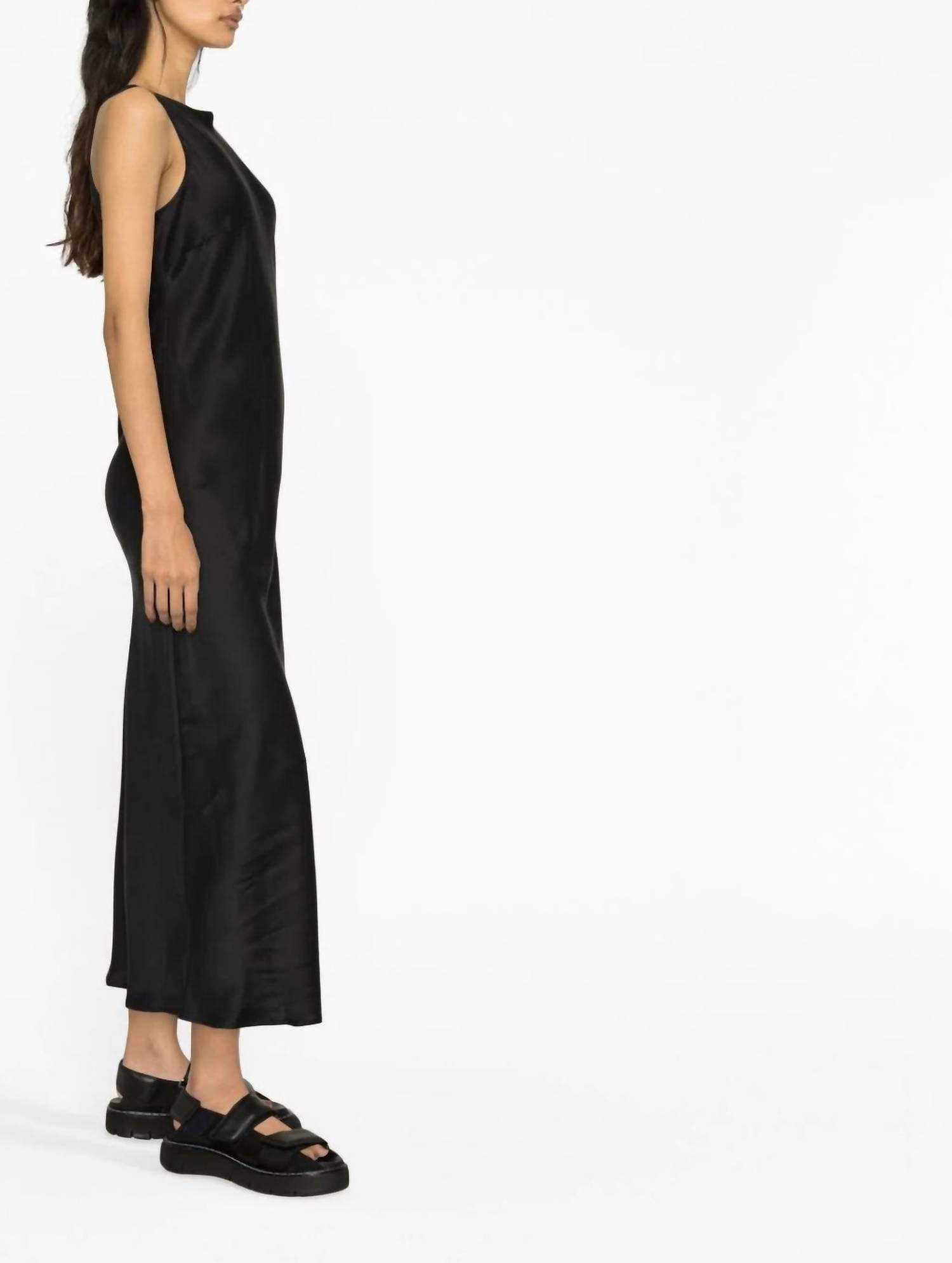 Asceno - Valencia Silk Bias Cut Slip Dress