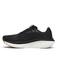 SAUCONY Women's Ride 18 Running Shoes in black gum 1 - women's shoe - alternate view