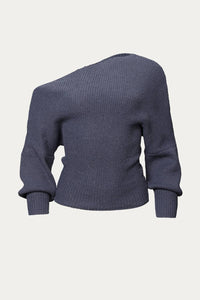LEON OFF-SHOULDER SWEATER