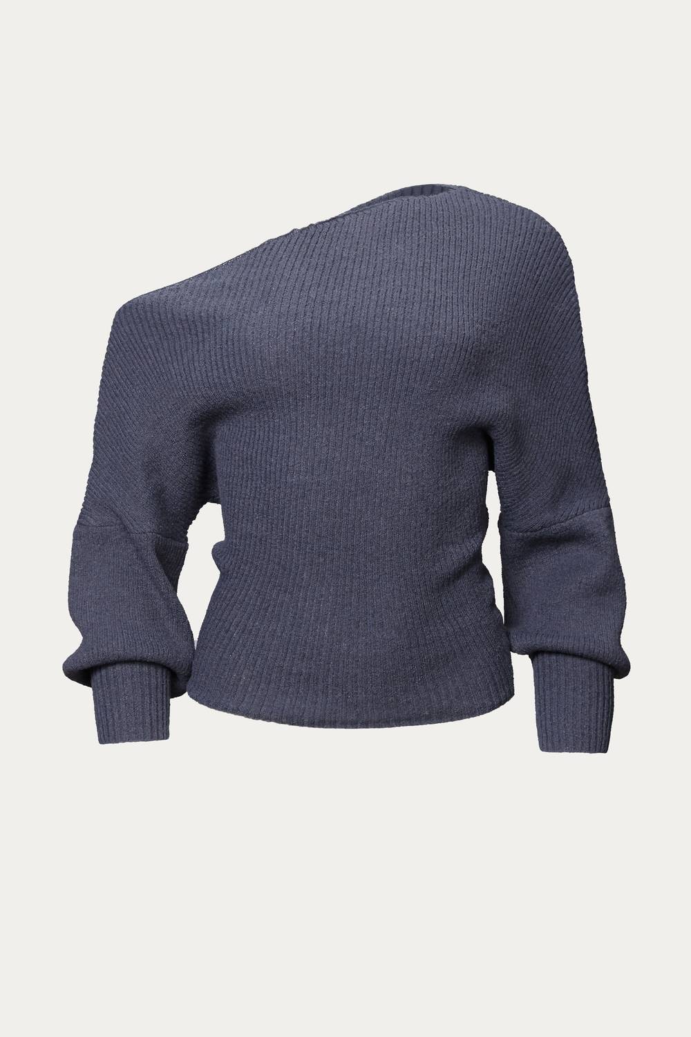 LEON OFF-SHOULDER SWEATER