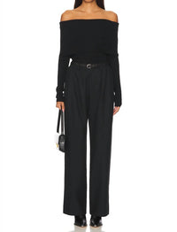 A.L.C. - Evelyn Merino Off Shoulder Top