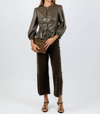 Finley - Luna Vegan Leather Top