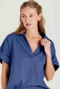 Sundays - Vera Linen Top
