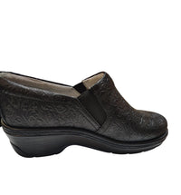 Klogs Footwear - Women's Floral Naples Leather Clog