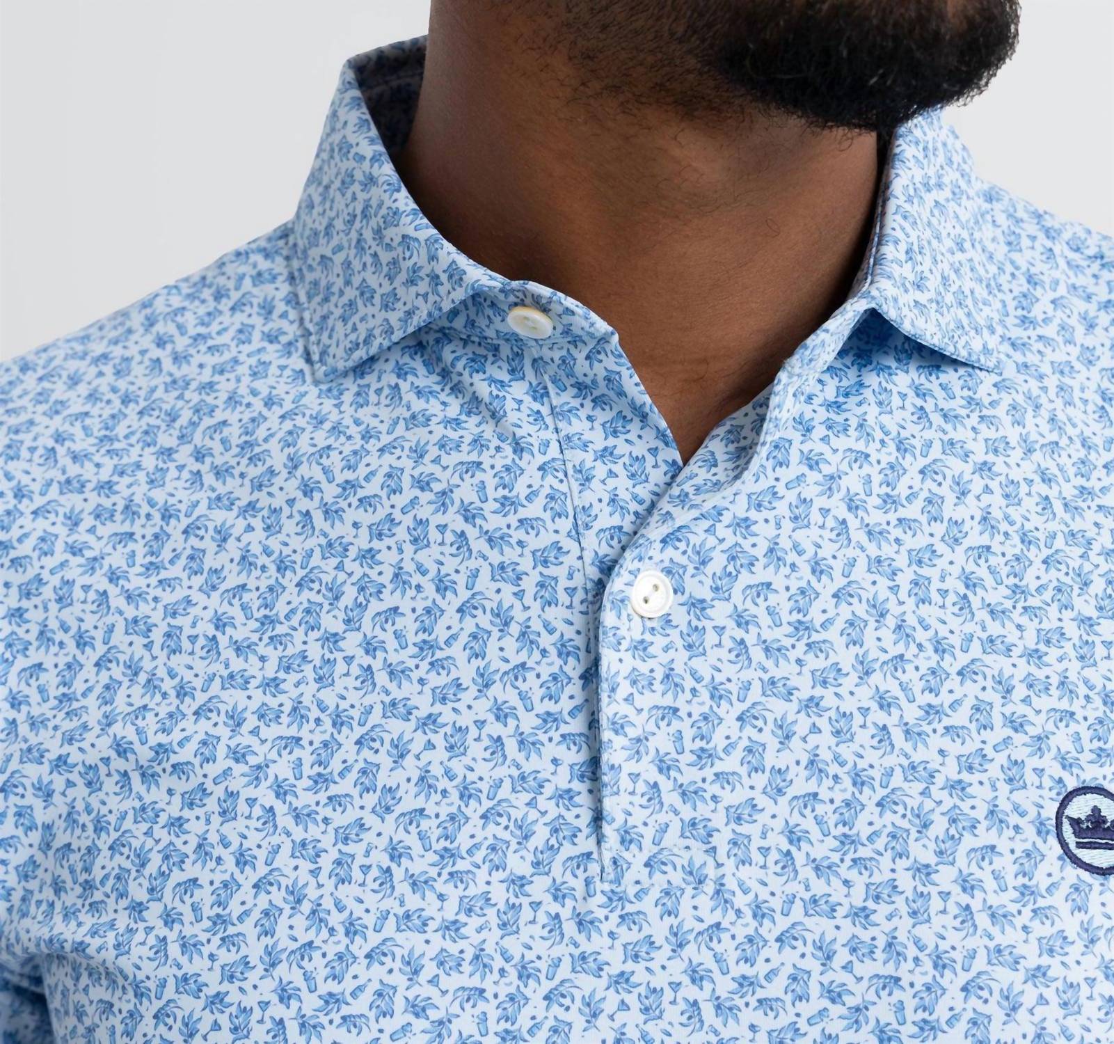 Peter Millar - Crown Crafted Olive Grove Performance Jersey Polo