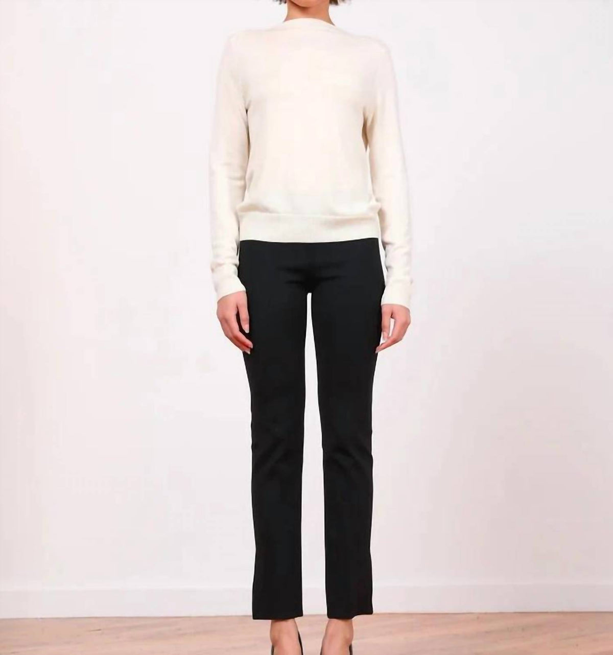 Avenue Montaigne - Gisela Side Slit Boot Leg Pant