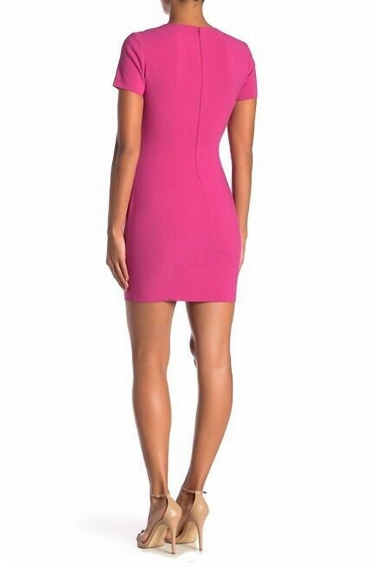 Likely - Bodycon Short Sleeves Cocktail Dress