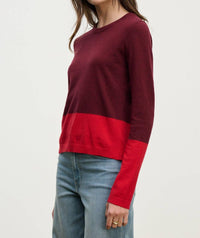 Velvet By Graham & Spencer - Roxy Colorblock Sweater