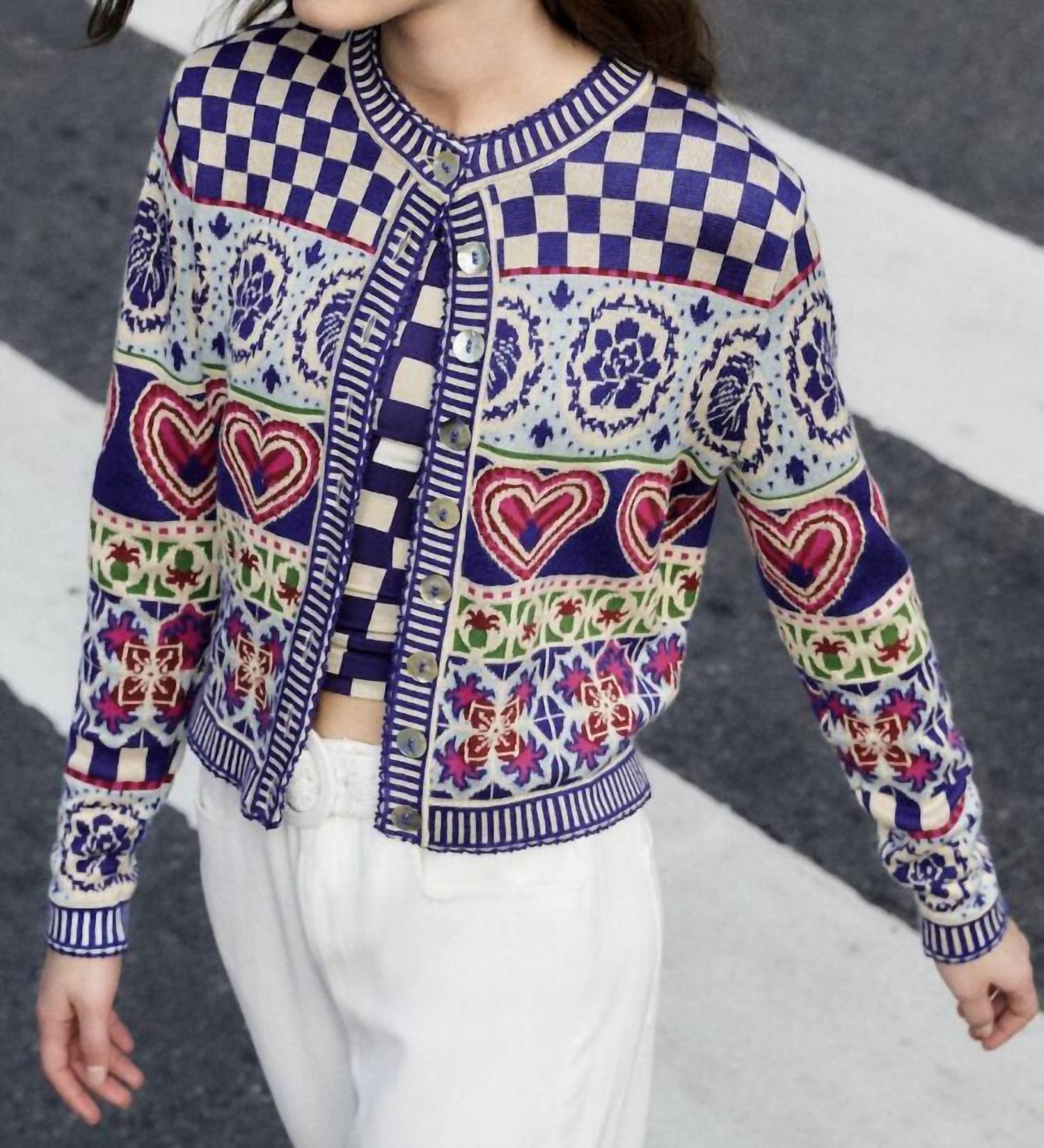Farm Rio - Kaleidoscope Knit Cardigan
