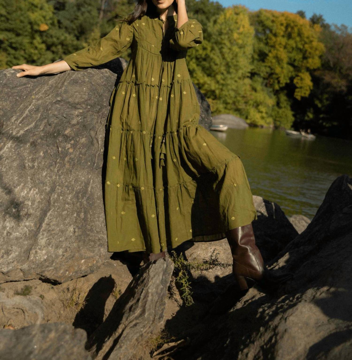 Guadalupe Design - Casandra Midi Dress