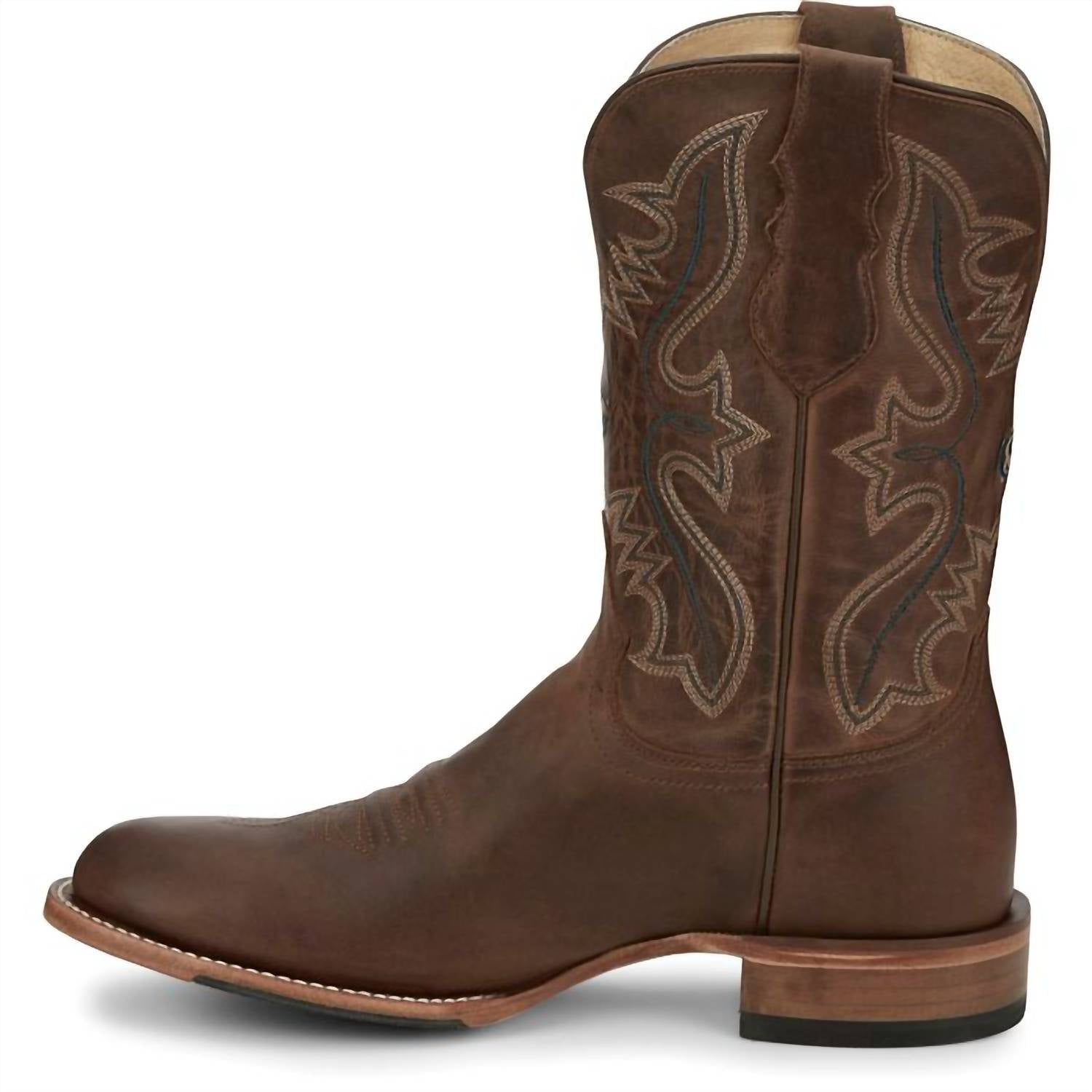 Justin Boots - Men's Wells Cowhide Western Boots