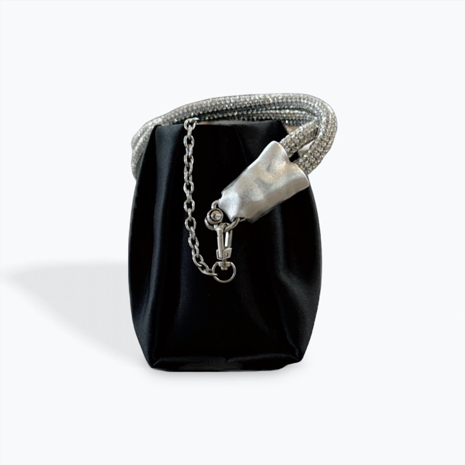 Cejon - SATIN PLEATED EVENING BAG