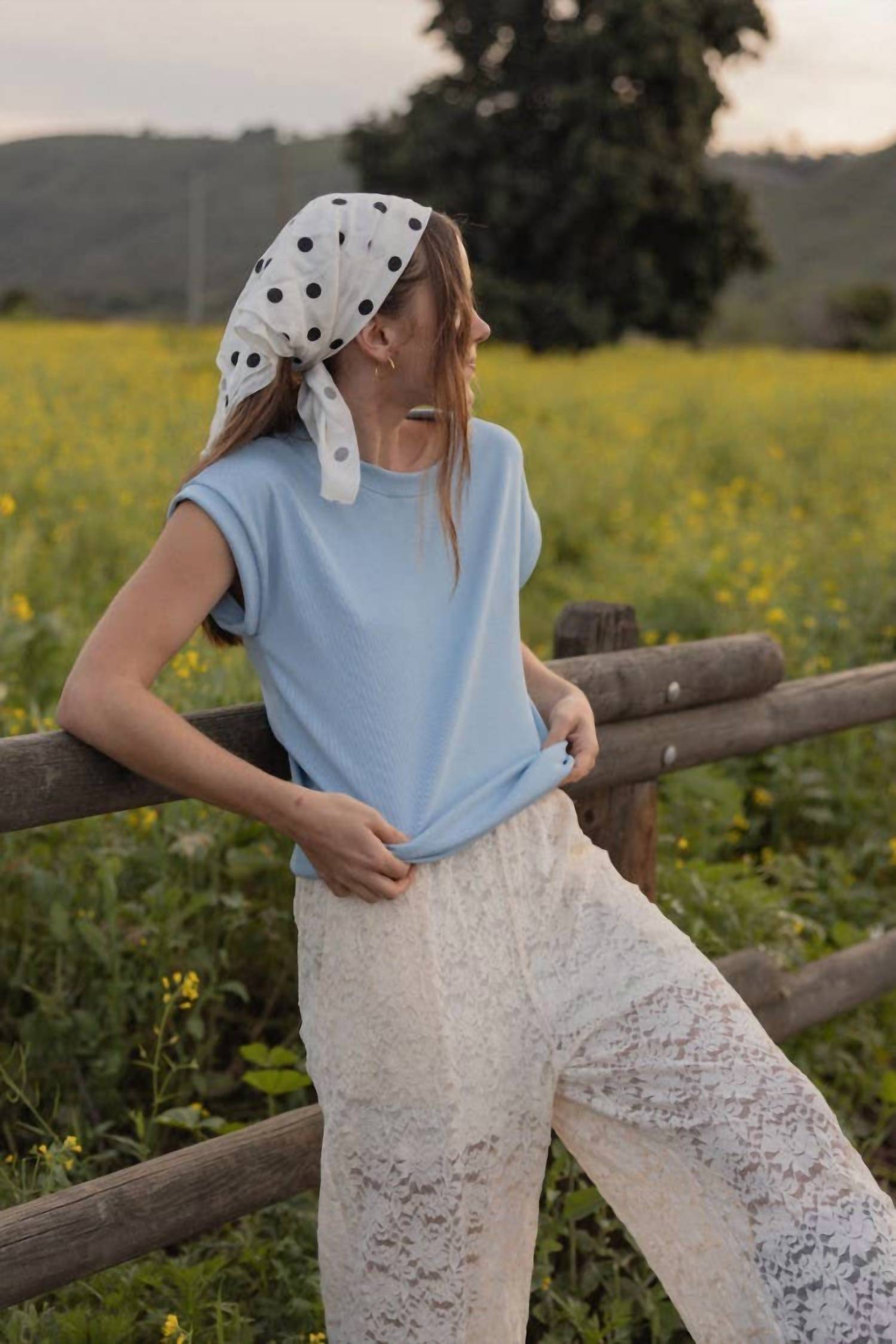 If She Loves - Amicis Kate Rib Top