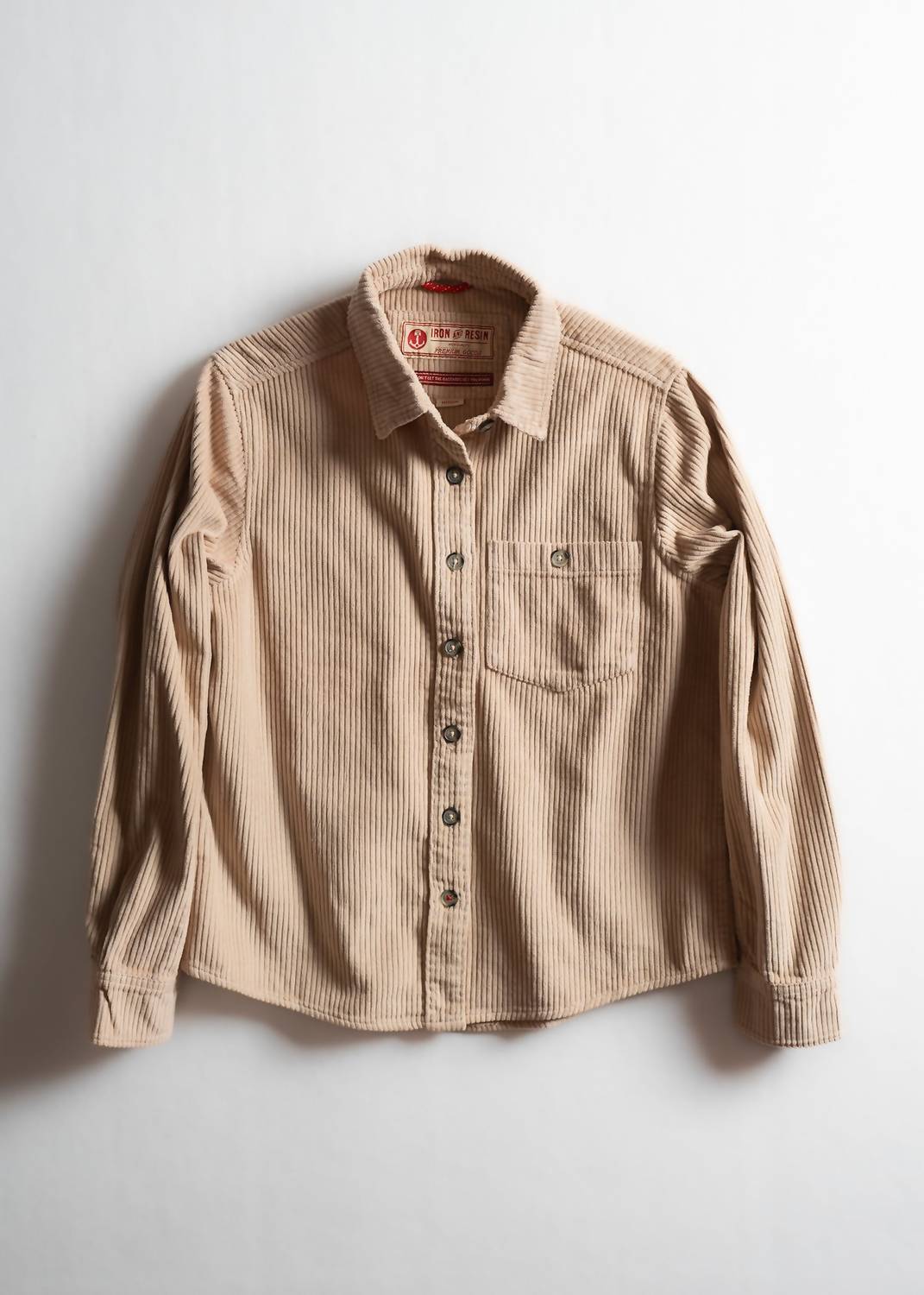 Iron & Resin Women's Drifty Shirt in tan - women's jacket - alternate view