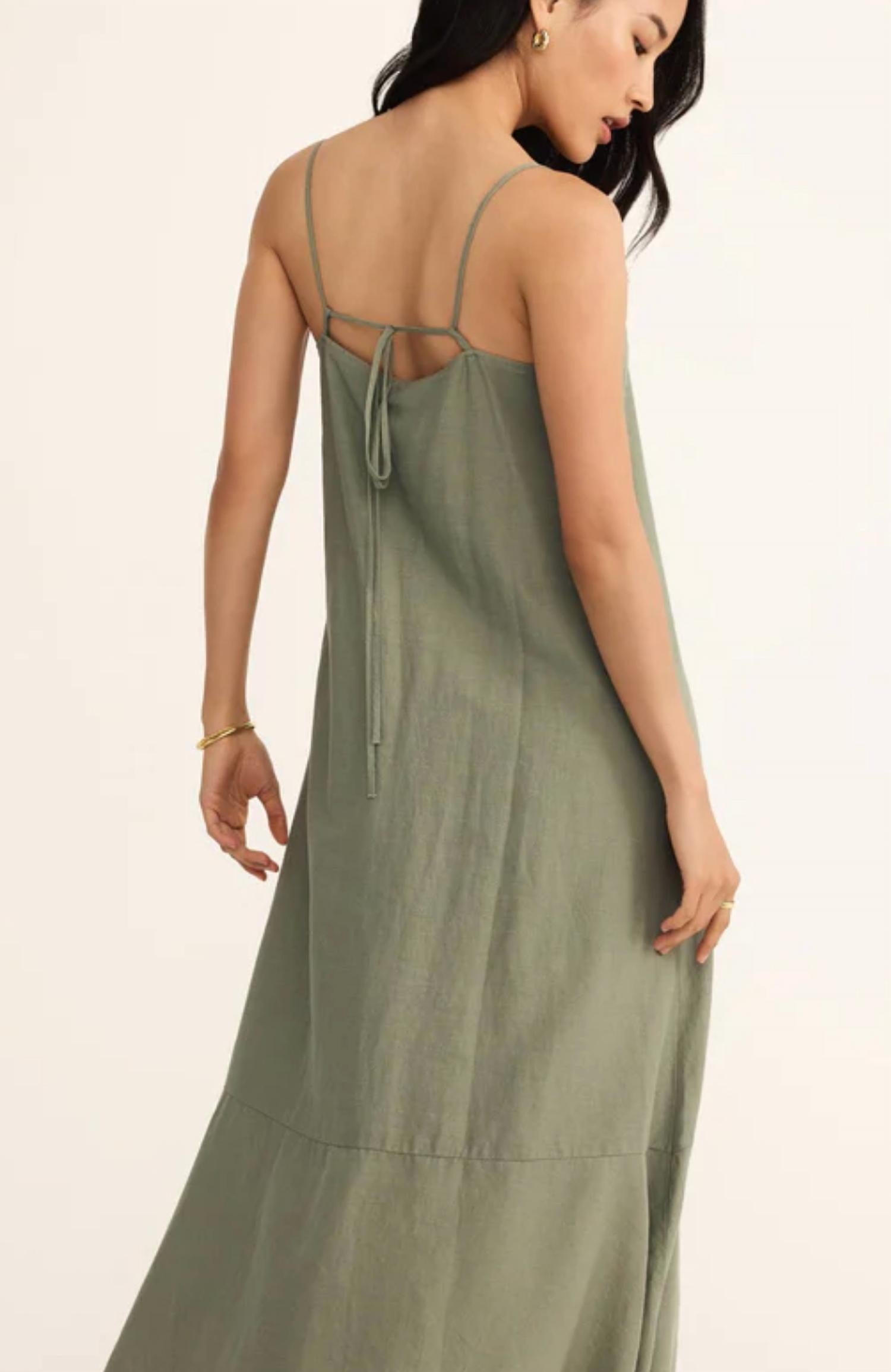 Z Supply - Coast Linen Maxi Dress