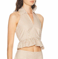 Caroline Constas - Aya Halter Top