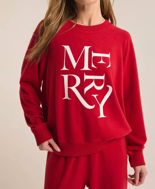 Z Supply - Cassie Merry Long Sleeve Top