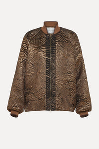Forte Forte - Golden Sunrise Jacquard Bomber Jacket