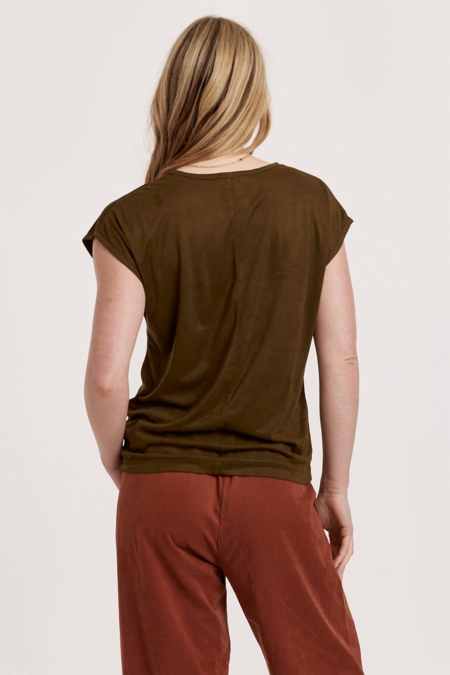 Another Love - Lacey Suede Top