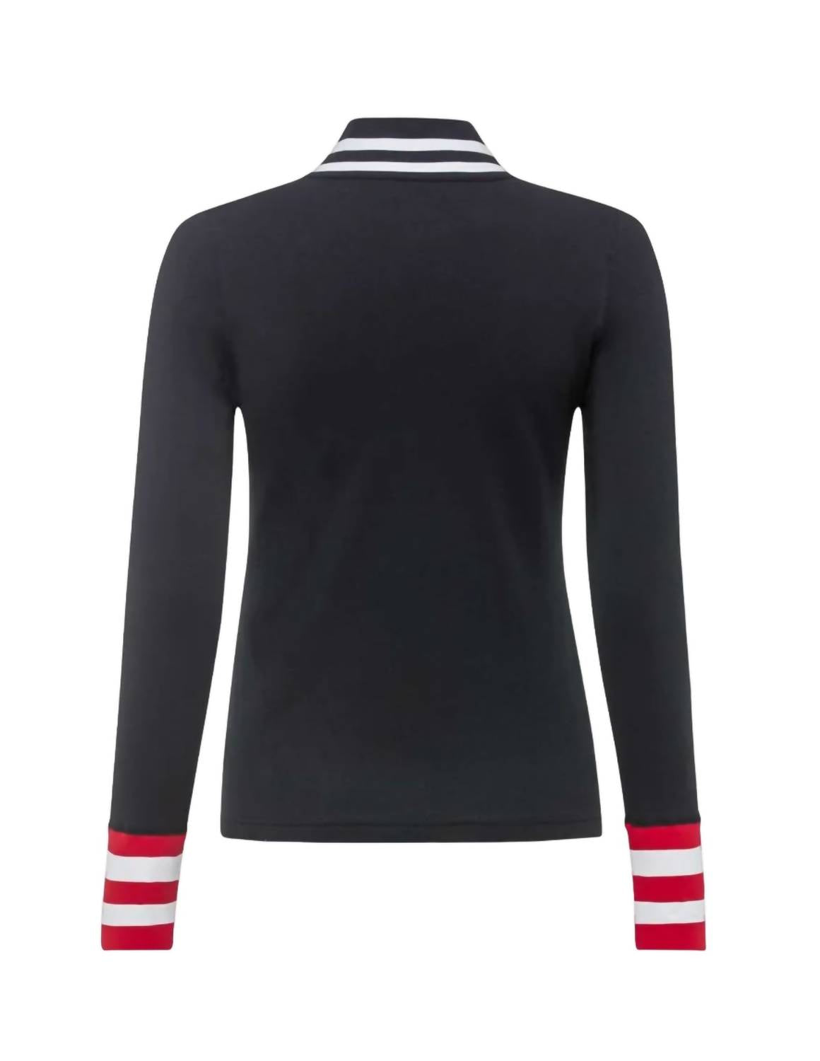 CLASSIC TRICOLOR TROYER SWEATER
