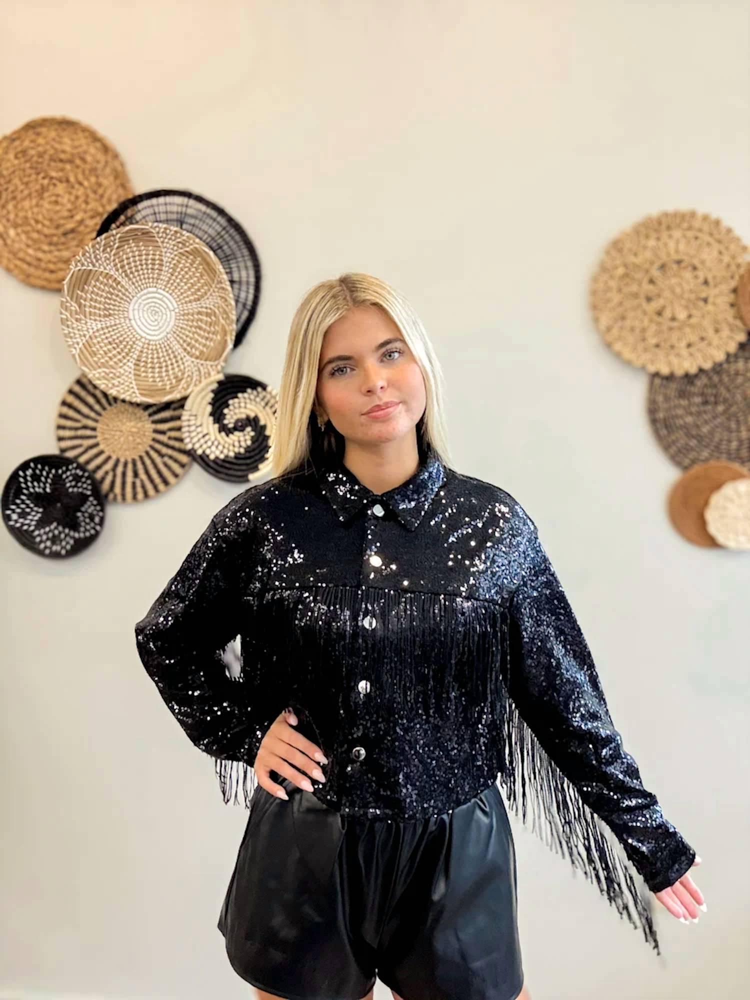 Timing - Women's Backstage Spark Sequin Jacket