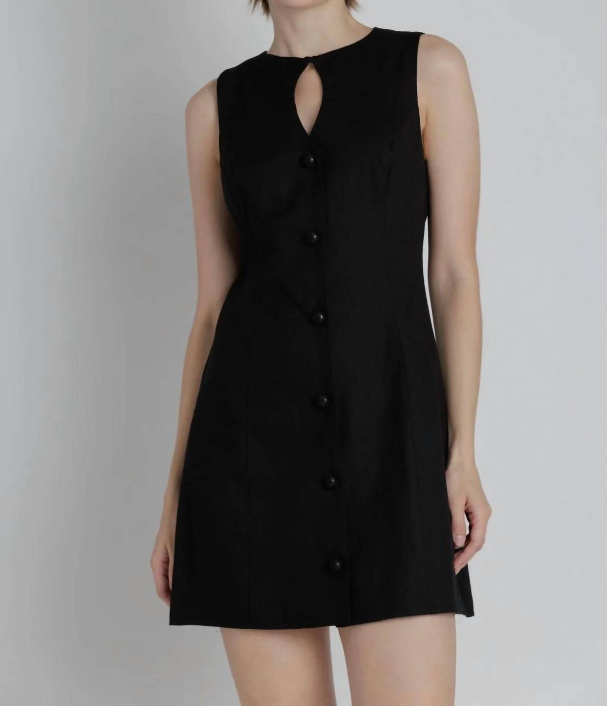 Aureum - Women's Keyhole Mini Dress